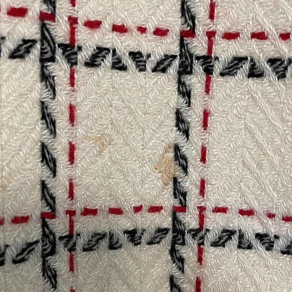 Evan Picone Plaid Tweed Blazer Jacket - Picture 7 of 7